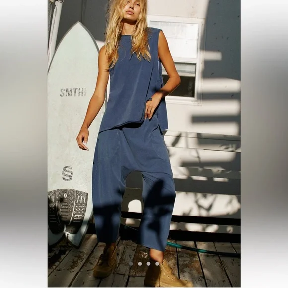 PANTS ONLY Free People Hot Shot Harem Pants Size Small - Picture 1 of 3